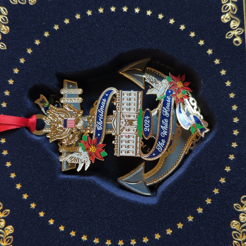 The White House Historical Association Christmas Ornament 2024